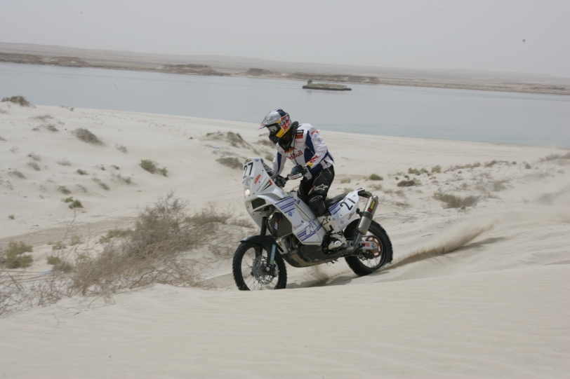 Mohammed Balooshi at the Sealine Cross-Country Rally